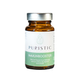Puristic Immunbooster im braunen Glas zur Stärkung des Immunsystems mit Zink und Vitamin C