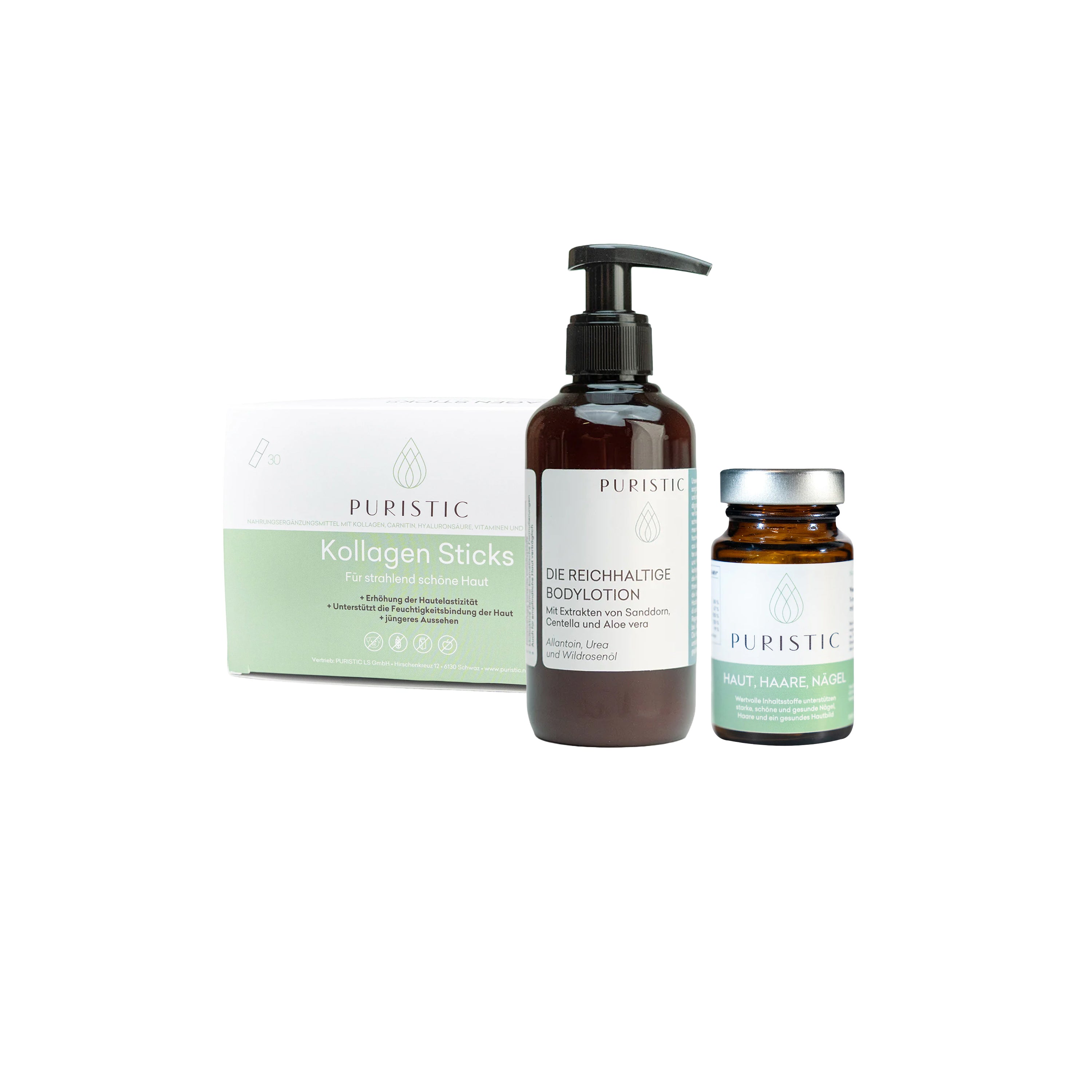 Haut, Haare, Nägel, Kollagen und Bodylotion - Puristic®